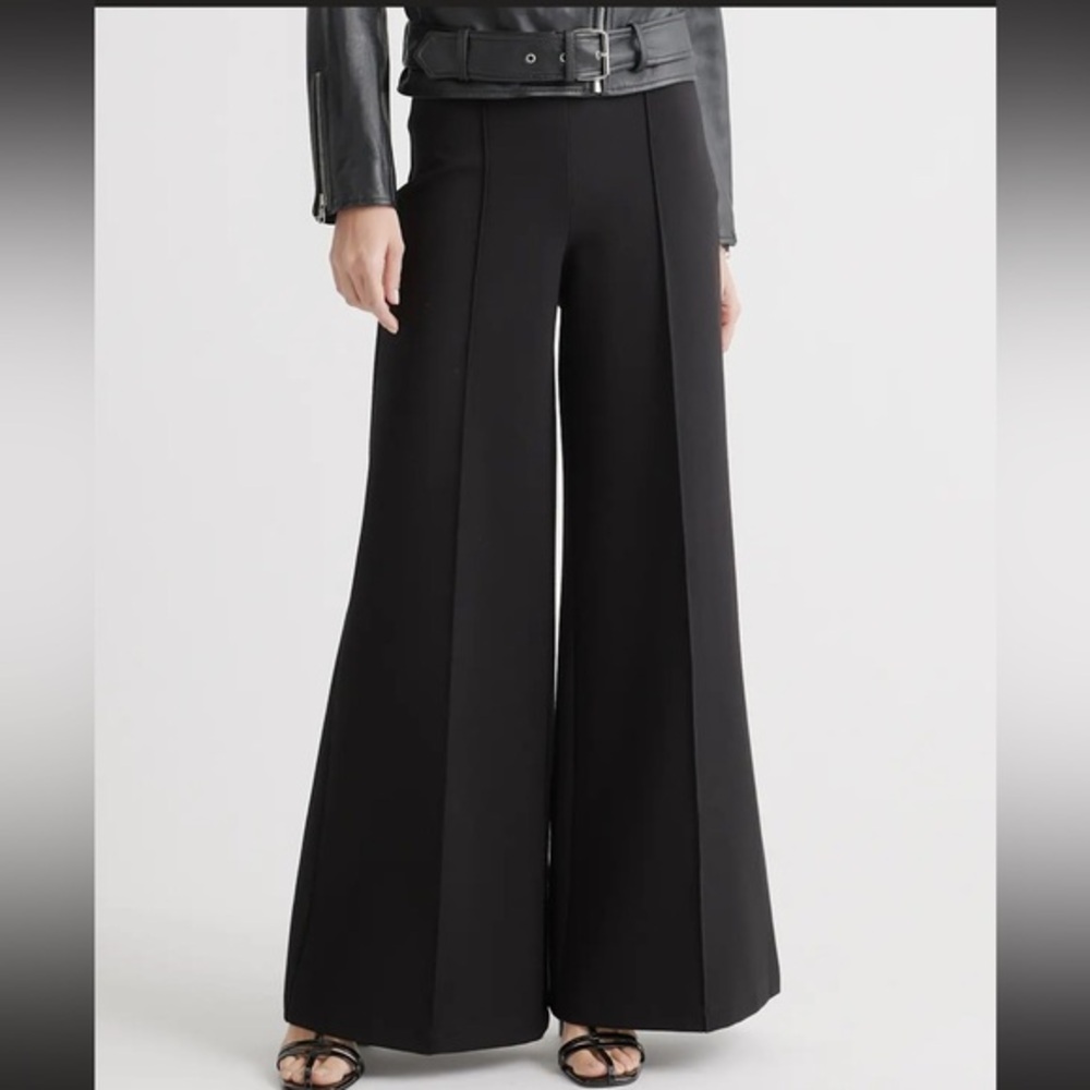 Quince Ultra-Stretch Ponte Super Wide
Leg Pants